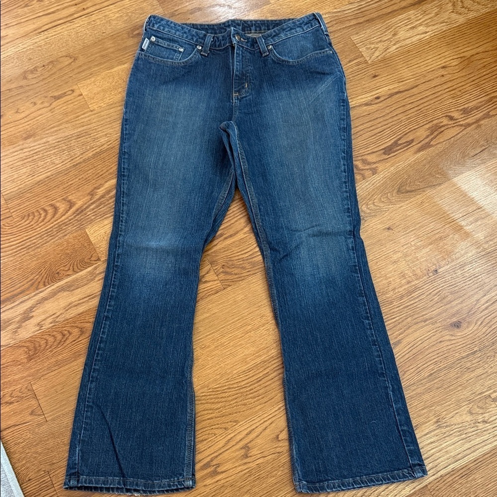 Carhartt Women’s Bootcut Jeans 12x30 Traditional Fit Stretch Workwear Denim